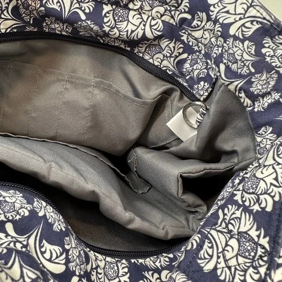 Iota Chic | Blue & White Laptop Bag - Picture 3 of 7